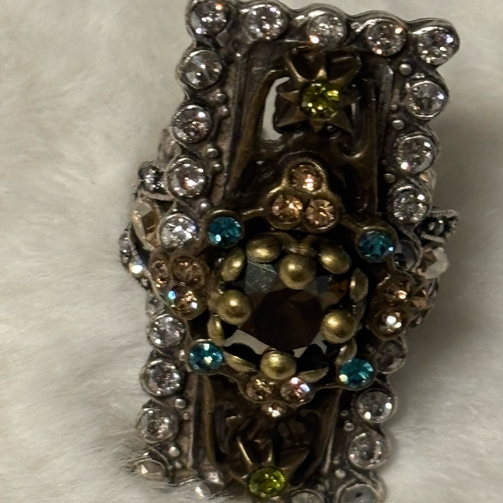 Sweet romance USA Victorian revival Ring women’s size 7 adjustable - Picture 5 of 9